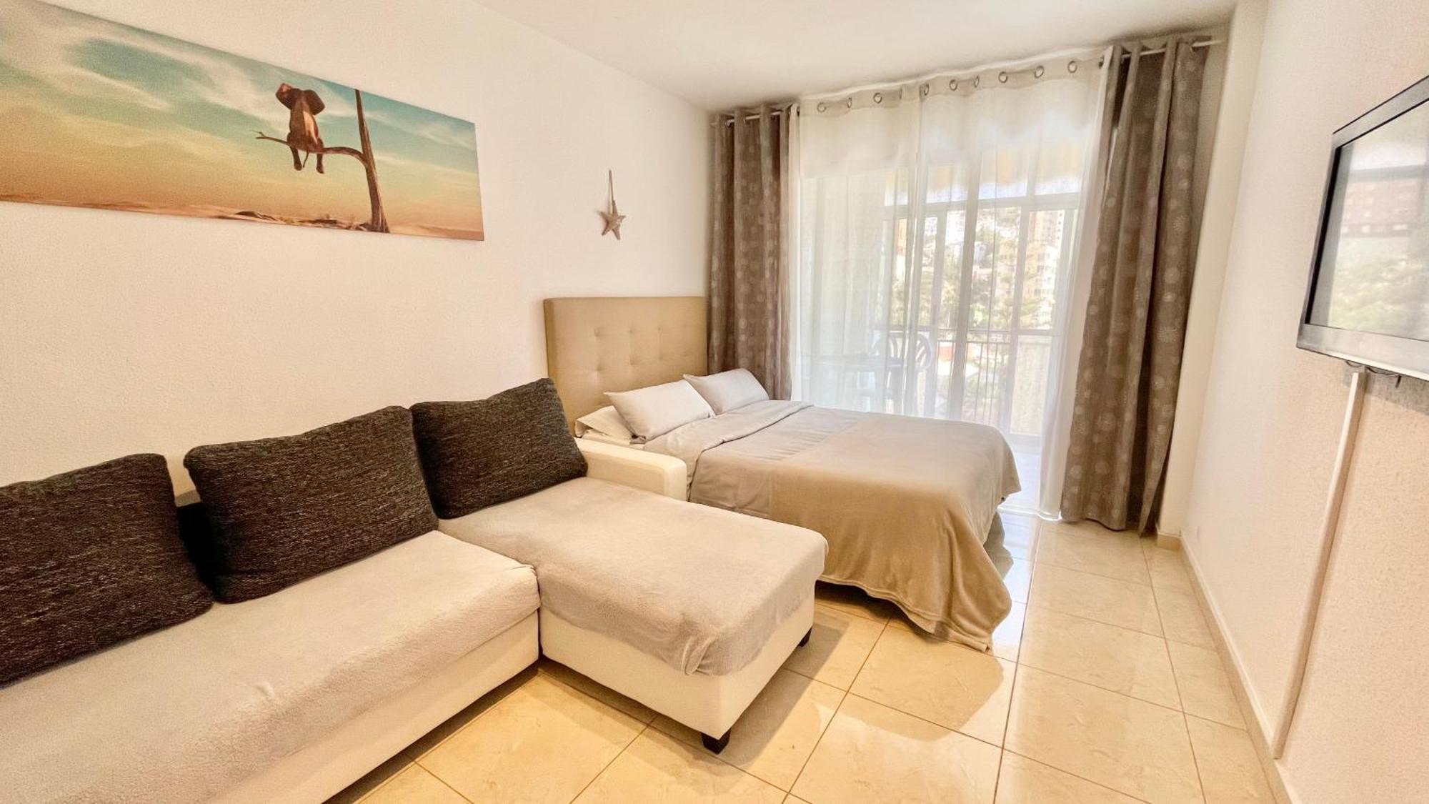 Beach Studio Apartment Hannibal La Cala Finestrat Бенидорм Екстериор снимка